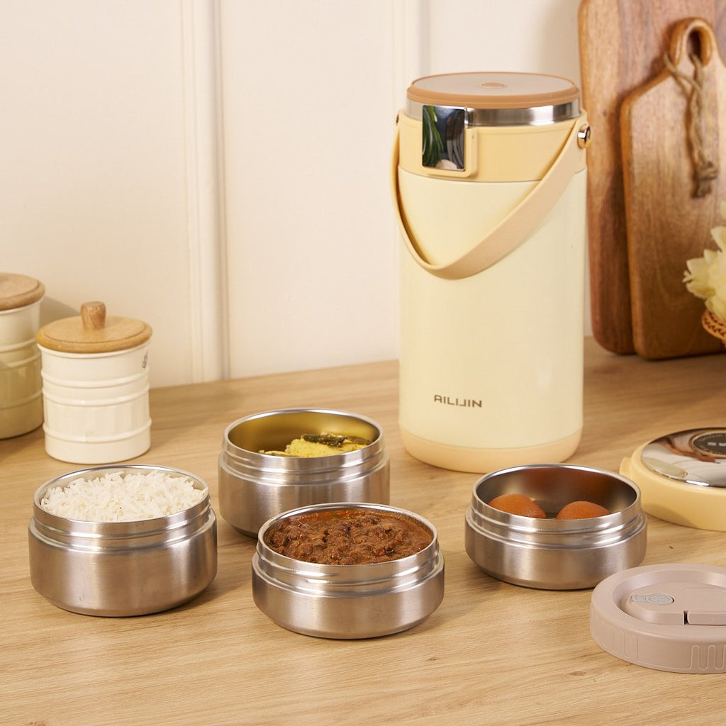 Large-Capacity Multi-Layer Lunch Box